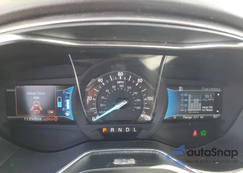 2017 Ford Fusion Se Hybrid из США, поврежденный, VIN 3FA6P0LU2HR409204